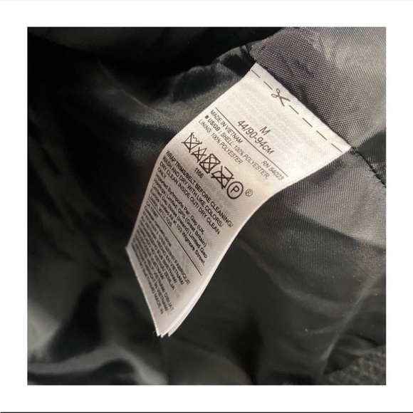 Banana Republic Teddy Sherpa Shearling Full Zip Bomber Jacket In Black - Picture 11 of 12